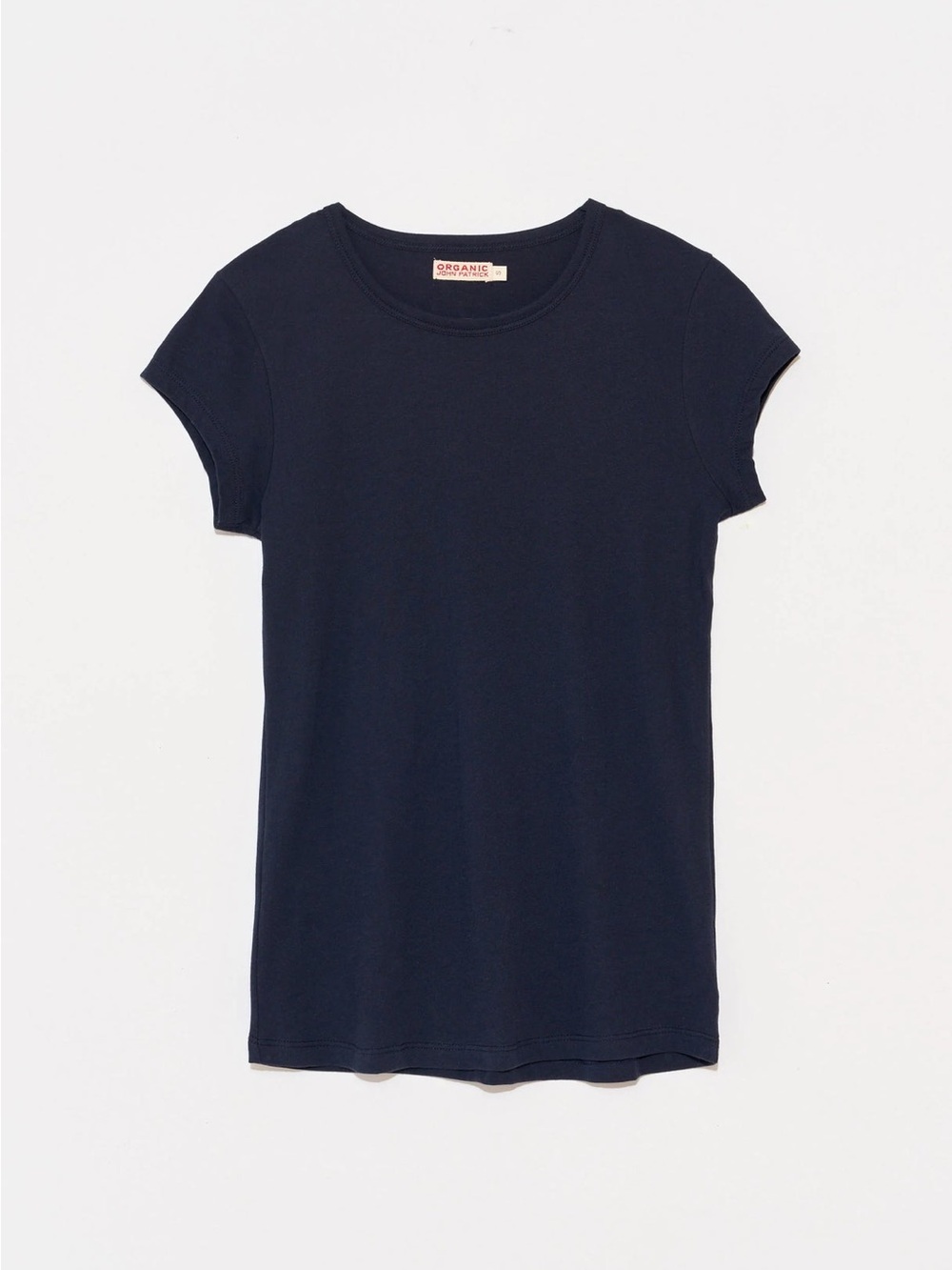 Organic john patrick Classic Black Short Sleeve Crewneck Tee
